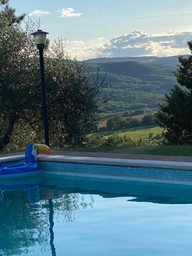 Gorgeous 2-Storey Villa With A Large Private Pool Todi Zewnętrze zdjęcie